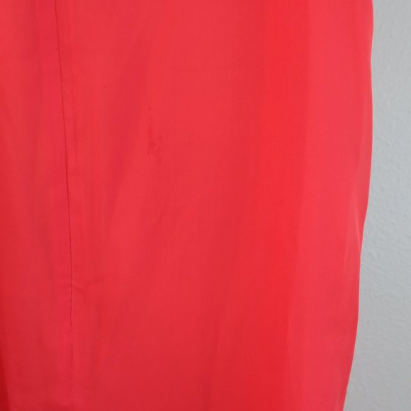 Metaphor Red Color Block Dress - Picture 5 of 6